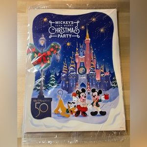 Exclusive Disney Print! Mickey’s Very Merry Christmas Party. 50th anniversary